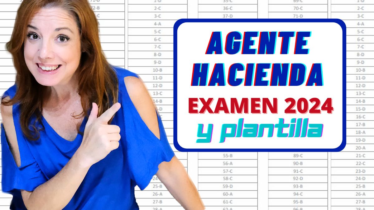 examen y plantillas definitivas agente hacienda