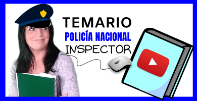 temario inspector de policia nacional en video