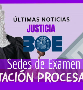 examen tramitacion procesal sedes