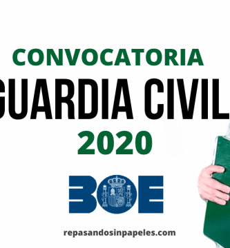 opositor guardia civil 2020
