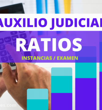estadisticas instancias presentados al examen auxilio judicial