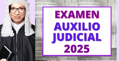 respuestas examen auxilio judicial 2025