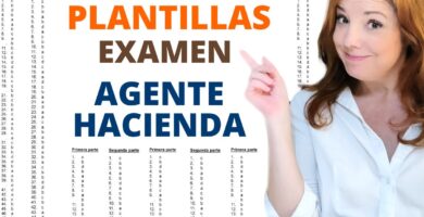 plantilla agente de hacienda respuestas examen