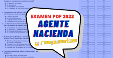 examen agente hacienda 2022 pdf