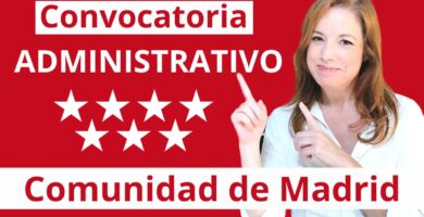 opositar a administrativo comunidad de madrid
