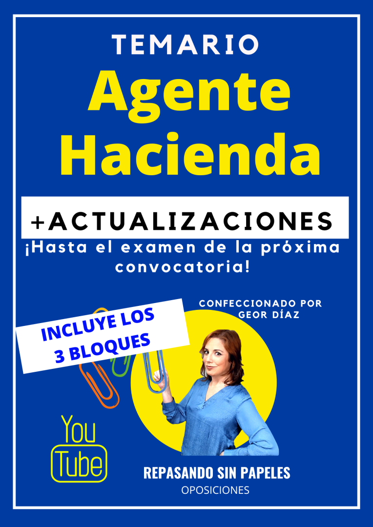 temario agente de hacienda 2025 pdf