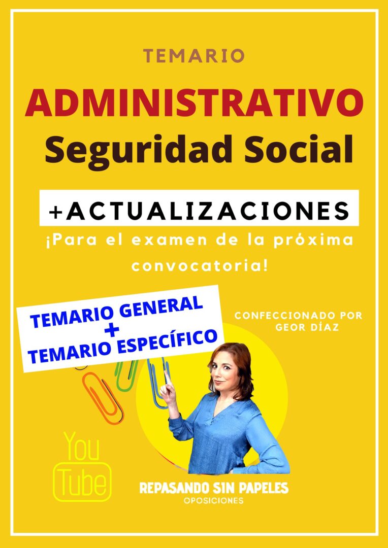 temario administrativo de la seguridad social 2025