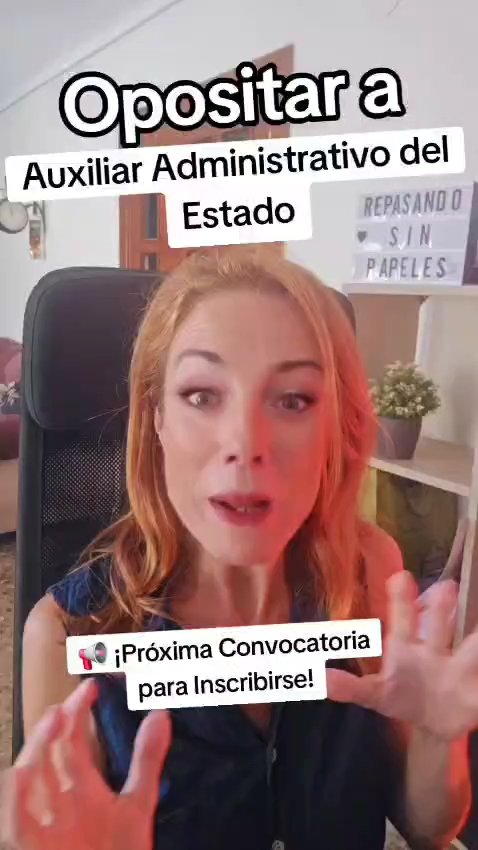 oposicion auxiliar administrativo del estado