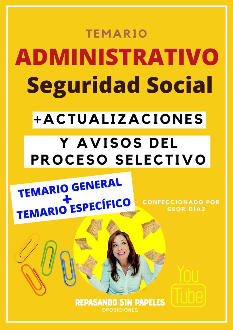 temario administrativo seguridad social 2026