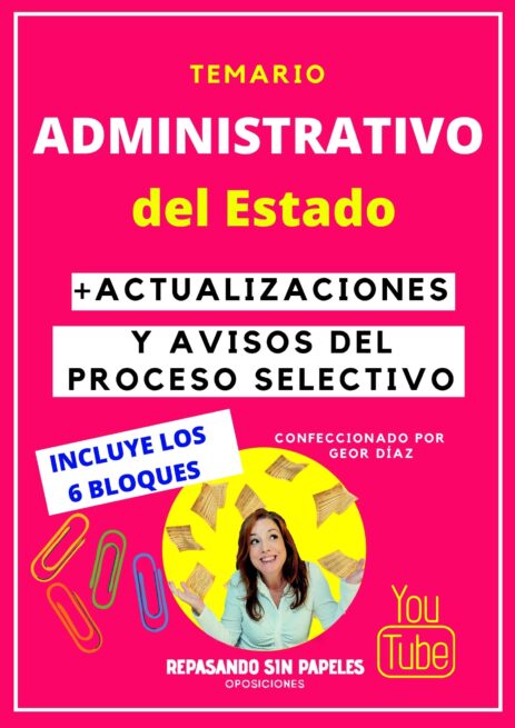 temario administrativo del estado 2026 actualizado