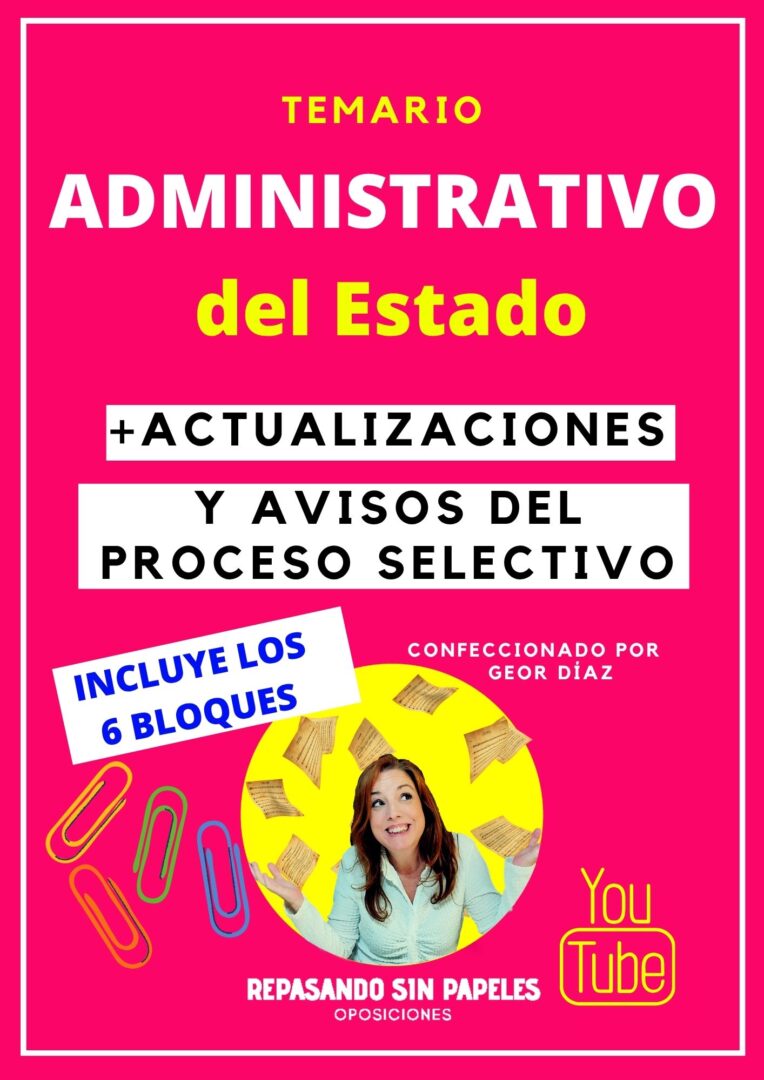 temario administrativo del estado 2026 actualizado