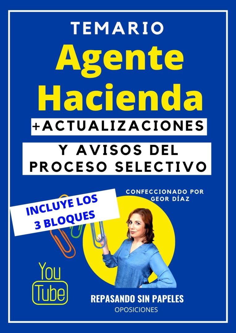 temario agente hacienda 2026