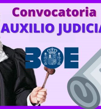 convocatoria auxilio judicial 2026