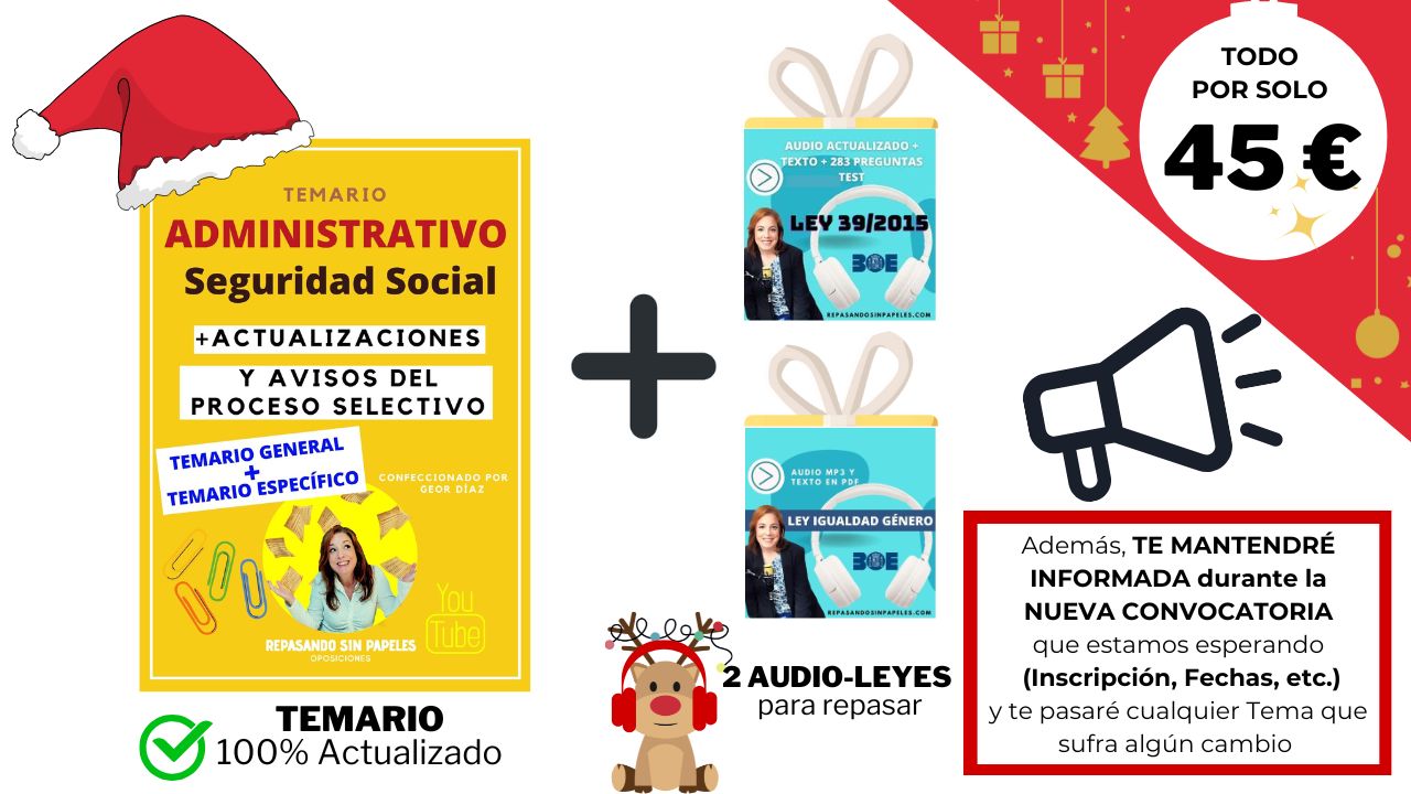 Temarios Oposiciones Oferta BlackFriday