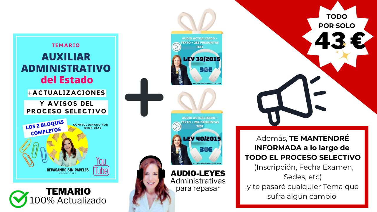 temario oposiciones oferta blackfriday