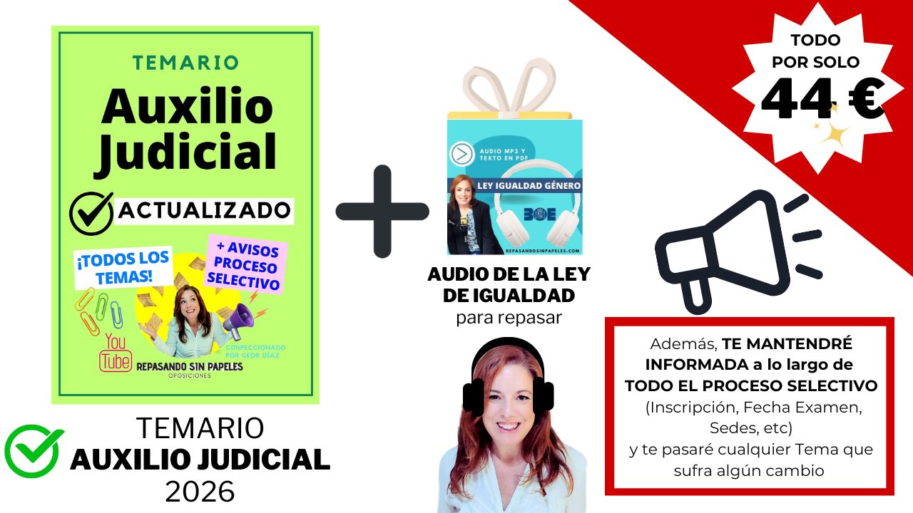 oferta temario auxilio judicial